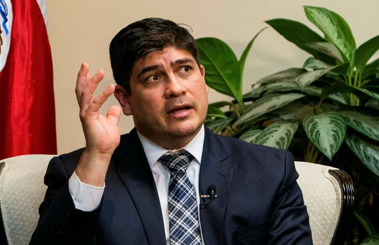 Expresidente Carlos Alvarado