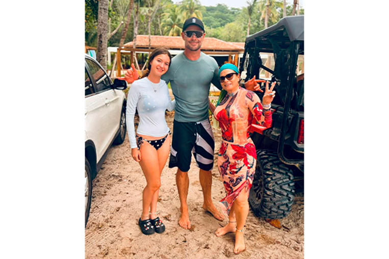 Chris Hemsworth en Costa Rica